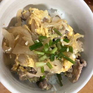 簡単他人丼